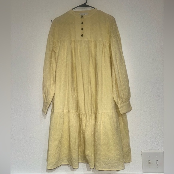 Pamela Love x RTR | Yellow Eyelet Dress size M - Picture 3 of 3
